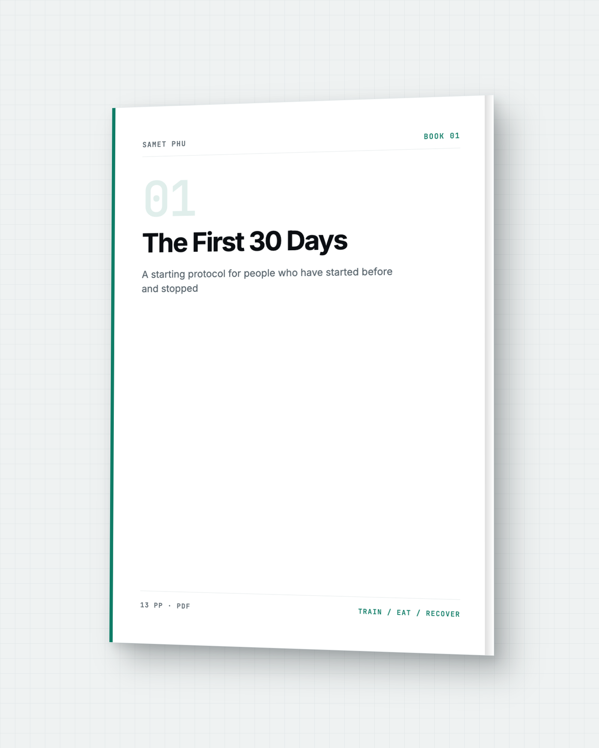 The First 30 Days — cover